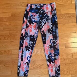 Calvin Klein Multicolor Graphic Leggings